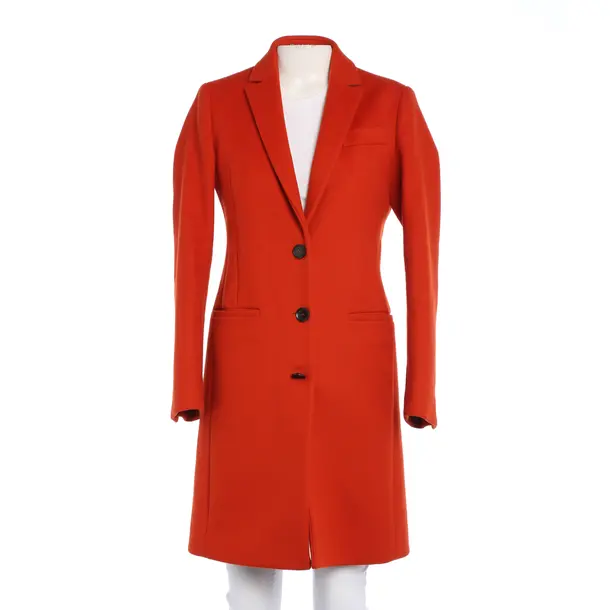 Mid-Season Coat in Red, Wool, Gucci