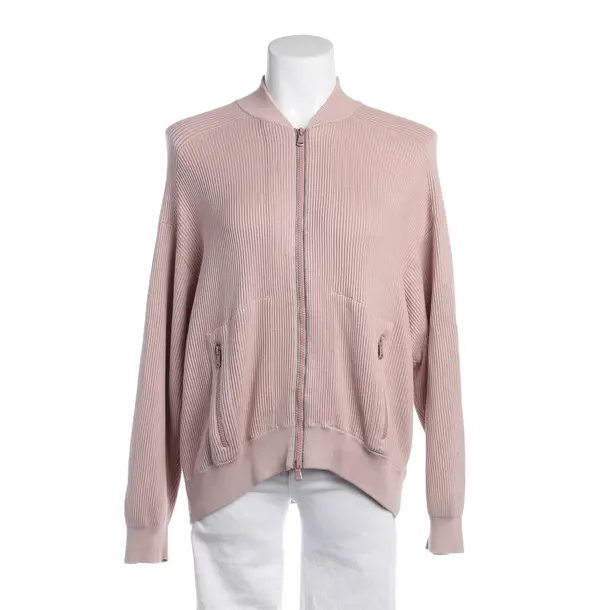 Strickjacke in Rosa, Baumwolle, Brunello Cucinelli