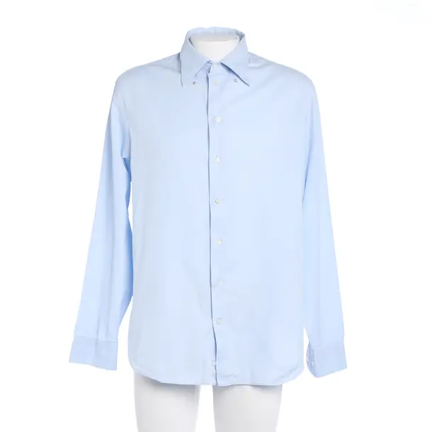 Hemd in Blau, Baumwolle, Armani Collezioni