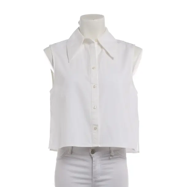 Blouse in White, Cotton, Anine Bing