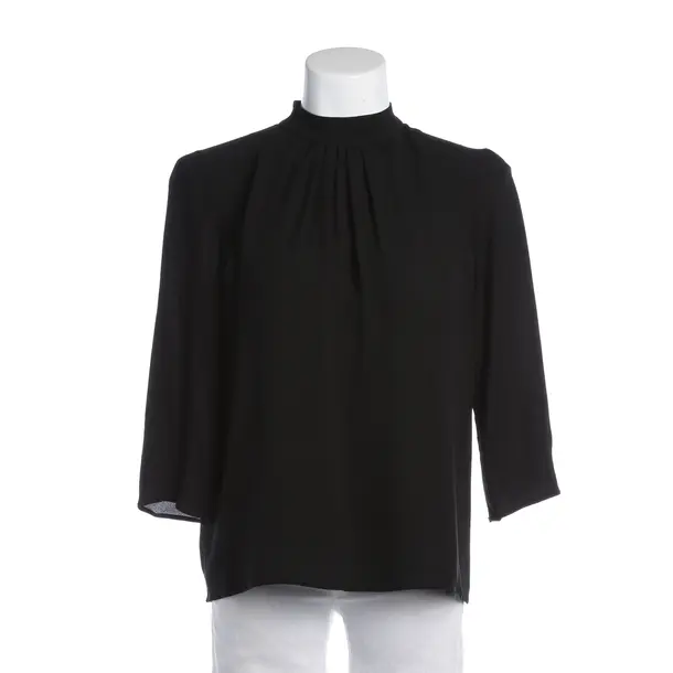 Bluse in Schwarz, Seide, Prada