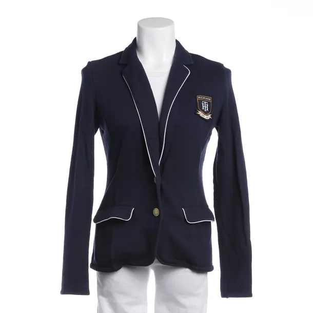 Blazer in Blue, Cotton, Tommy Hilfiger
