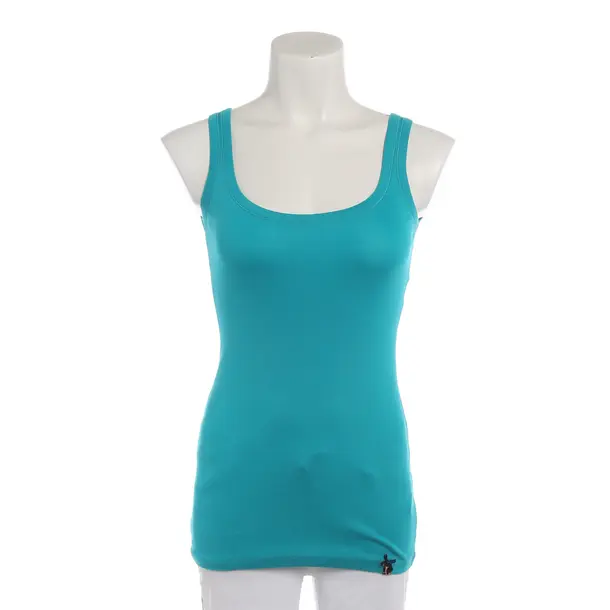 Top in Blau, Baumwolle, Marc Cain