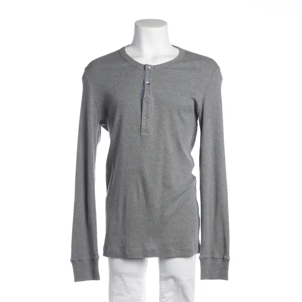 Longsleeve in Grau, Baumwolle, Dolce & Gabbana
