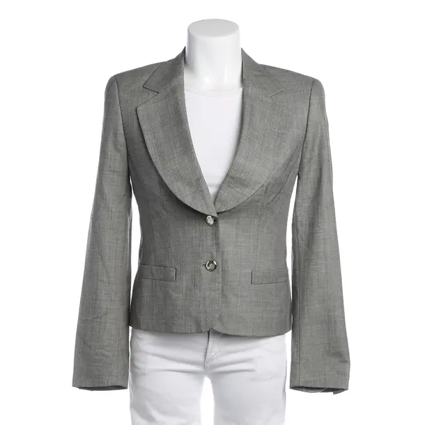 Blazer in Gray, Wool, Escada