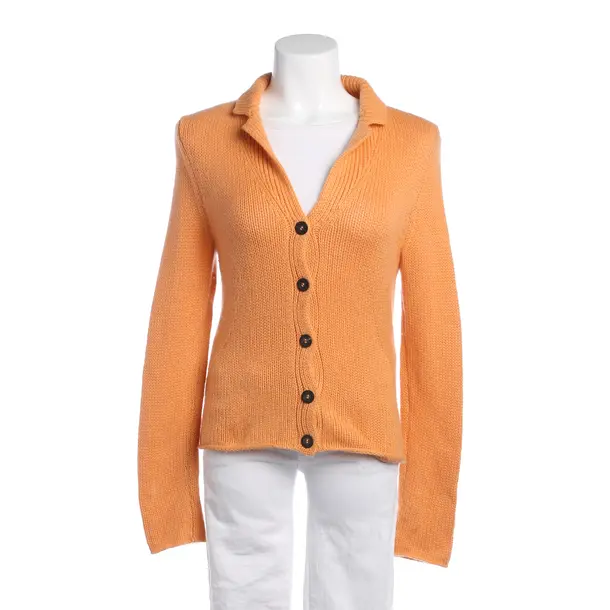 Cardigan, in Orange, Cashmere, Iris von Arnim