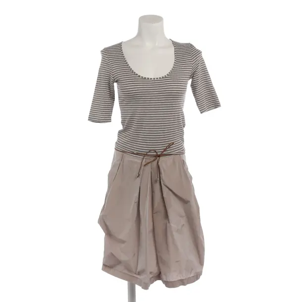 Kleid in Grau, Baumwolle, Fabiana Filippi