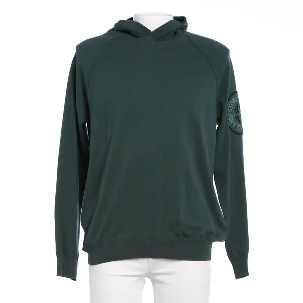 Hoodie, in Dark Green, Cotton, Stone Island
