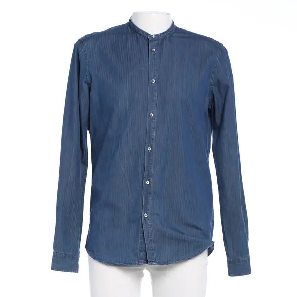 Shirt in Blue, Cotton, Dondup