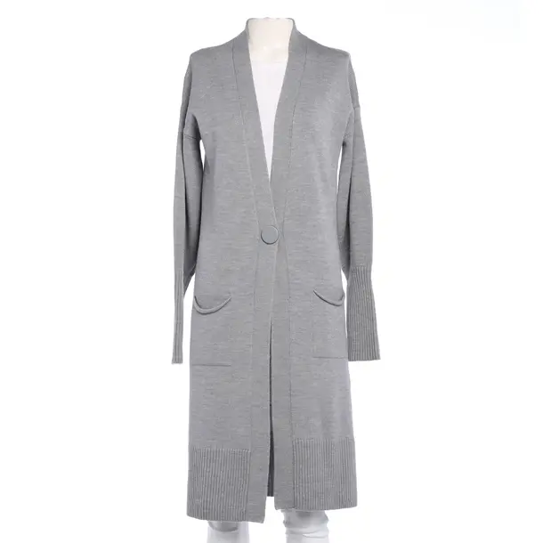 Strickjacke in Grau, Wolle, Hugo Boss Red Label