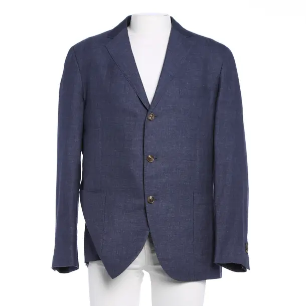 Sakko in Blau, Leinen, Caruso
