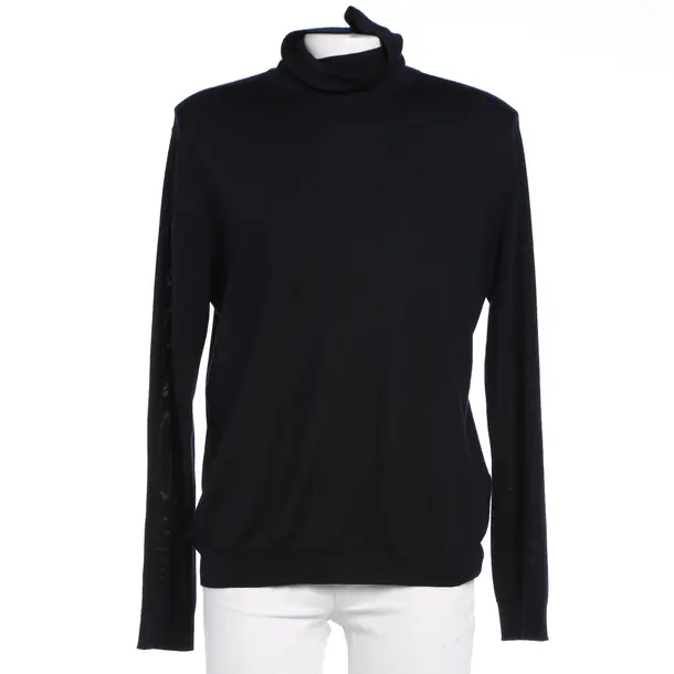 Pullover in Blau, Wolle, Falke