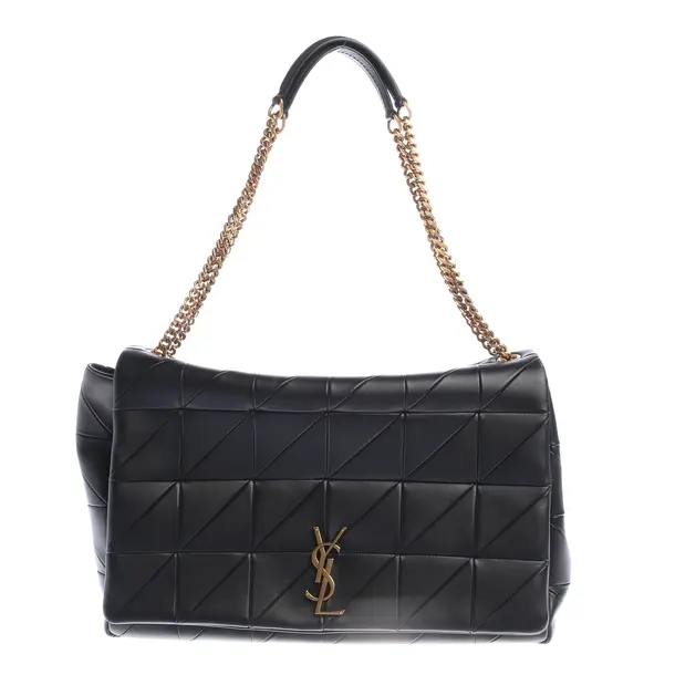 Schultertasche, in Schwarz, Leder, Saint Laurent