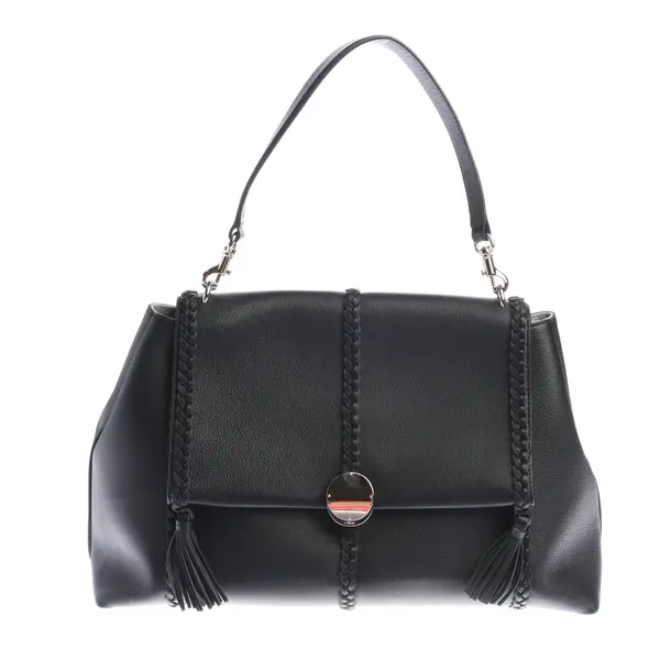 Schultertasche, in Schwarz, Leder, Chloé