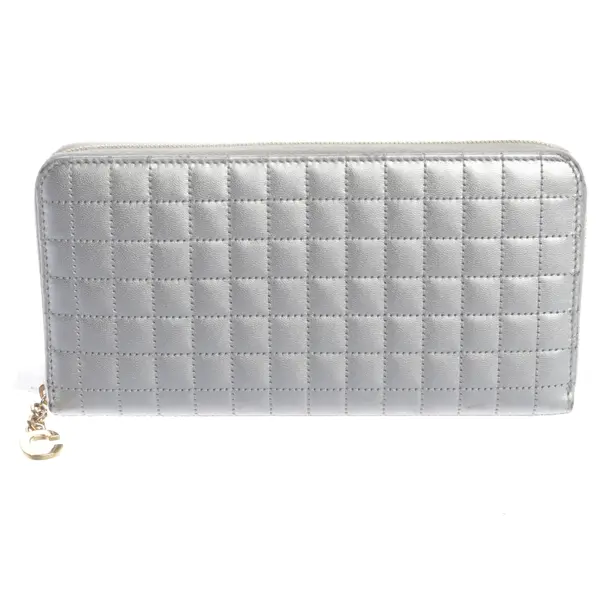 Geldbörse in Metallic, Leder, Céline