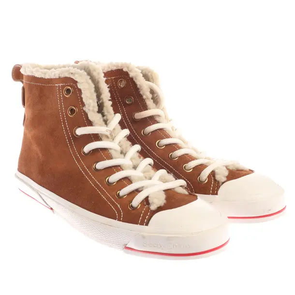 High-Top Sneaker in Braun, , See by Chloé