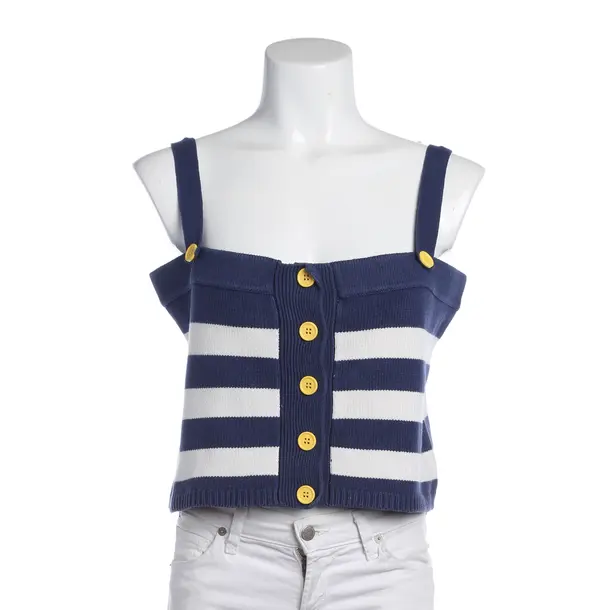 Top in Blau, Baumwolle, Staud