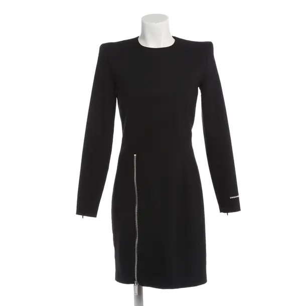 Kleid, in Schwarz, Wolle, Dsquared