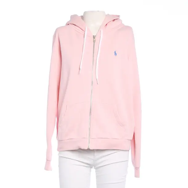 Zip-up Hoodie, in Light Pink, Cotton, Polo Ralph Lauren