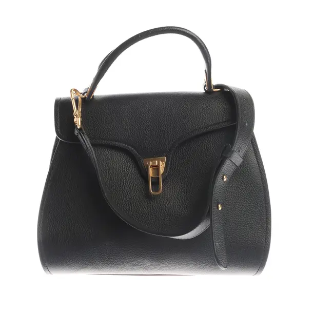 Handbag in Black, Leather, Coccinelle
