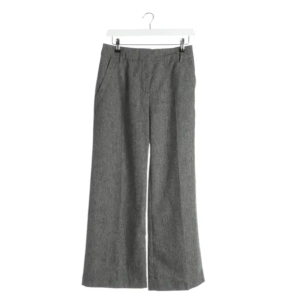 Pants, in Gray, Wool, See by Chloé