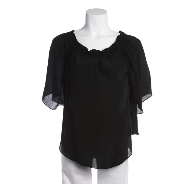 Bluse in Schwarz, Viskose, Mos Mosh