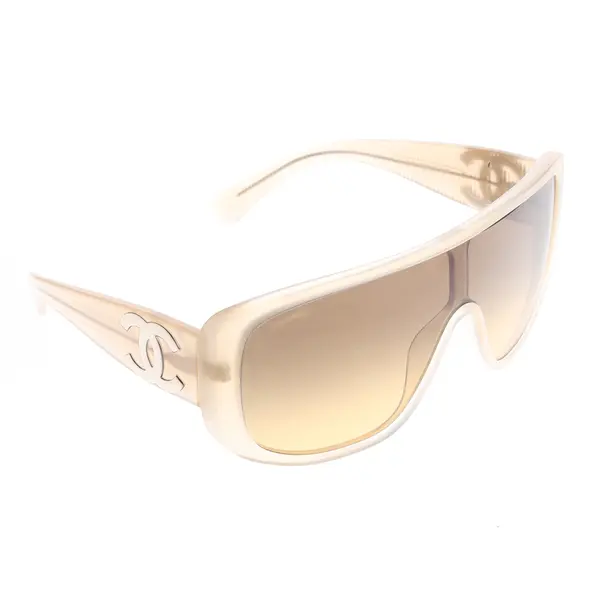 Sunglasses in White, Synthetic, Chanel