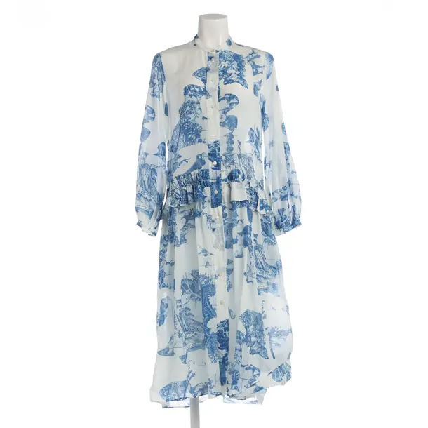 Kleid in Blau, Baumwolle, Hugo Boss Black Label