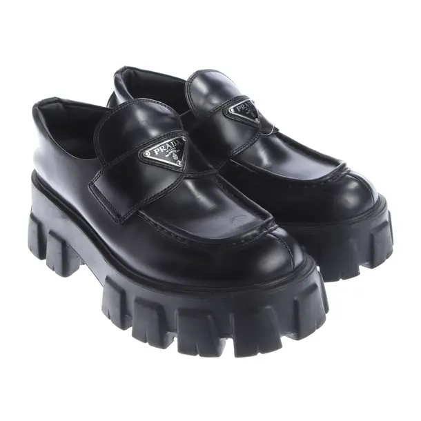 Halbschuhe in Schwarz, , Prada