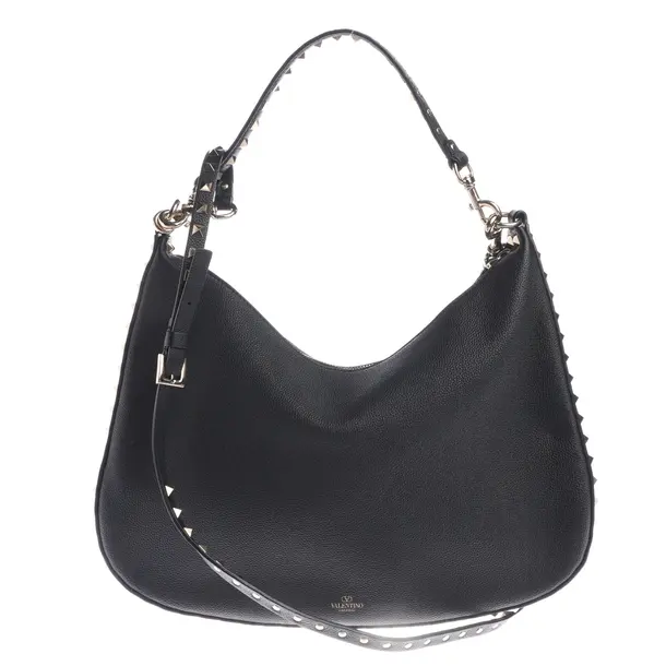 Cross Body Bag, in Black, Leather, Valentino