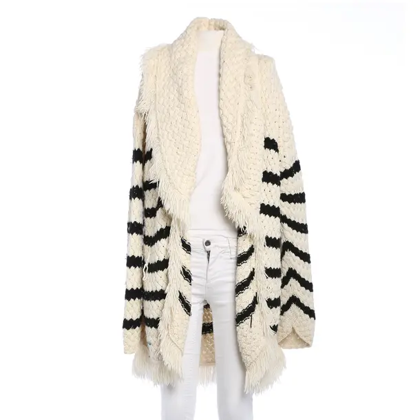 Cardigan in White, Wool, Alanui