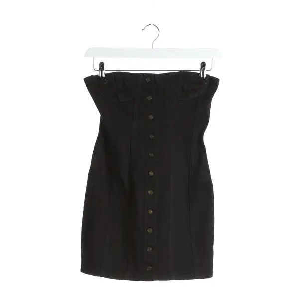 Abito in denim, in Nero, Cotone, Saint Laurent