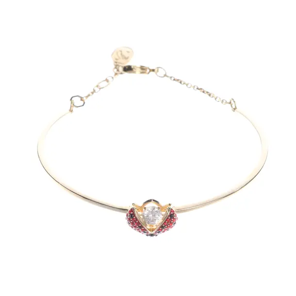 Armband in Metallic, Metall (metallisch, metallisiert), Swarovski