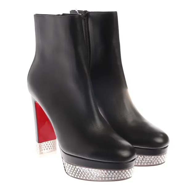 Stiefeletten in Schwarz, , Christian Louboutin