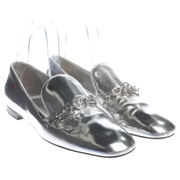 Loafers, in Silver, Louis Vuitton