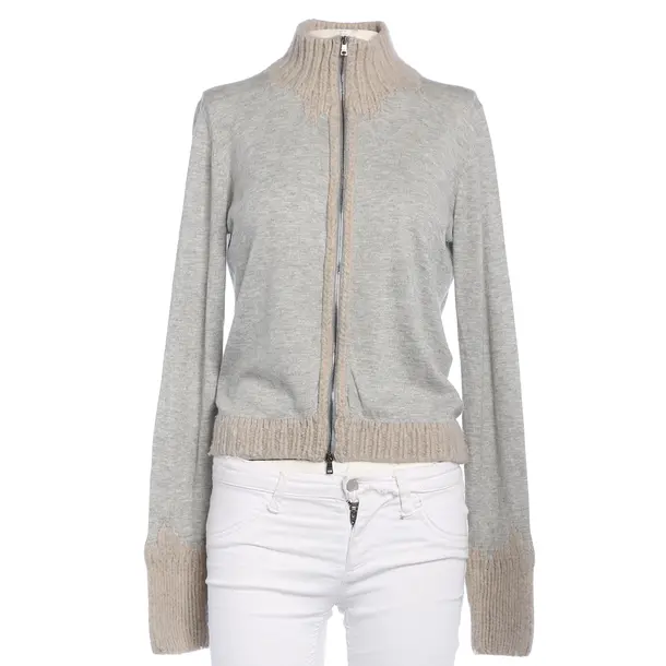 Cardigan, in Gray, Wool, Marc Cain Sports
