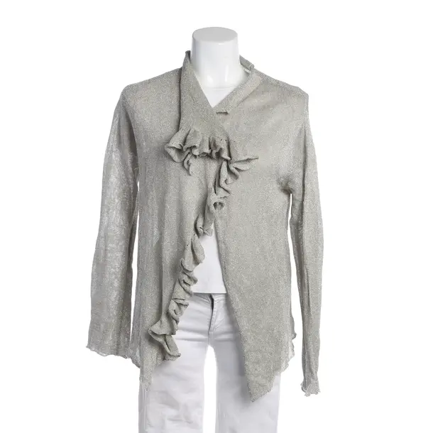 Strickjacke in Grau, Viskose, Dries van Noten