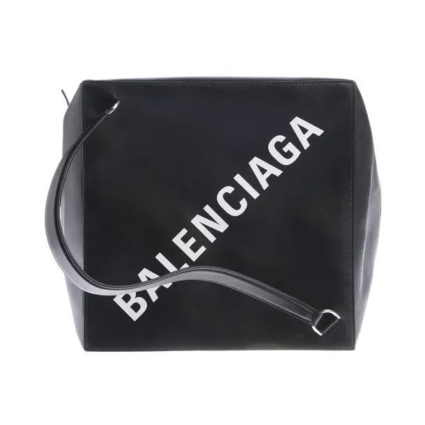 Handbag, in Black, Leather, Balenciaga