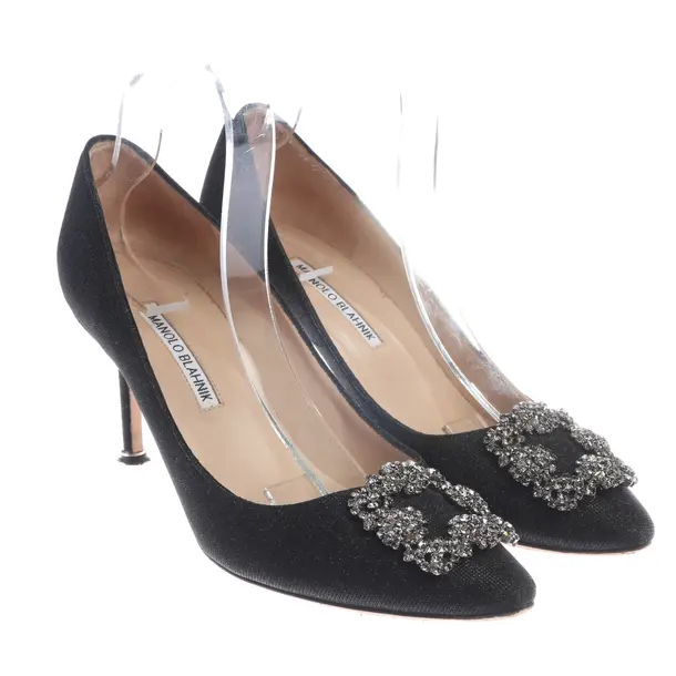 Pumps in Schwarz, , Manolo Blahnik