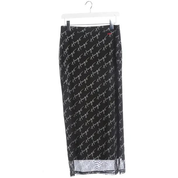 Gonna, in Nero, Poliestere, Hugo Boss Etichetta Rossa
