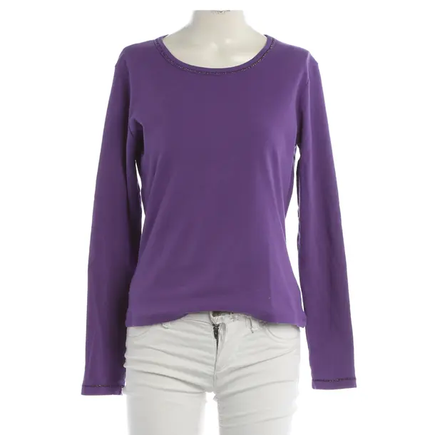Longsleeve, in Lila, Baumwolle, Marc Cain