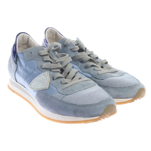 Sneakers in Blue, , Philippe Model