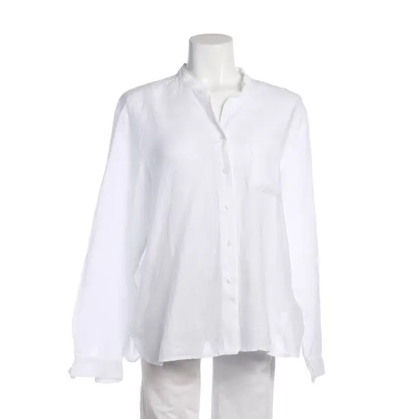 Camicetta, in Bianco, Lino, Signora & Abbracci