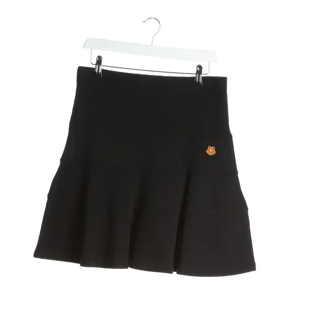 Rock, in Schwarz, Baumwolle, Kenzo