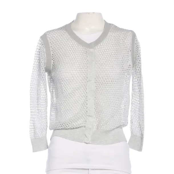 Strickjacke in Grau, Baumwolle, Dorothee Schumacher