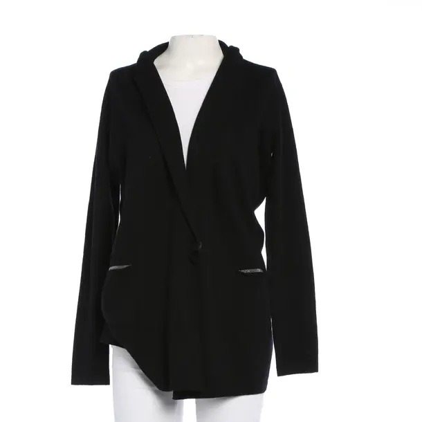 Cardigan in Black, Wool, Fabiana Filippi