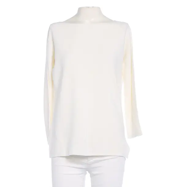 Jumper in White, Wool, Fabiana Filippi