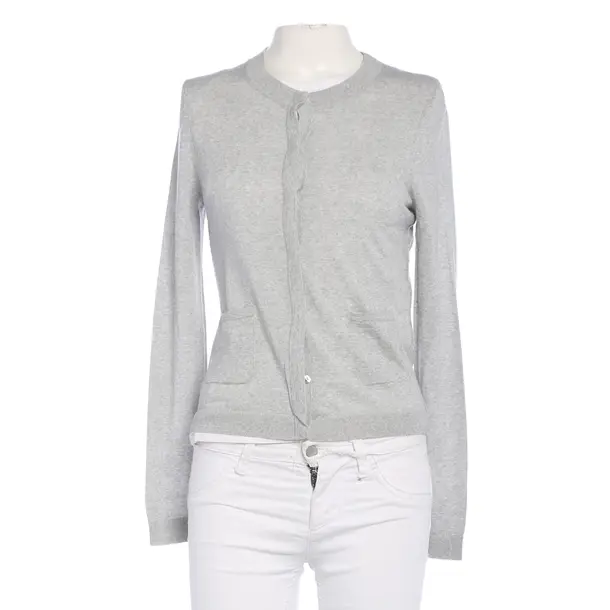 Strickjacke, in Hellgrau, Baumwolle, Hugo Boss Black Label