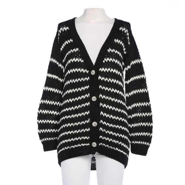Cardigan in Black, Cotton, Fabiana Filippi