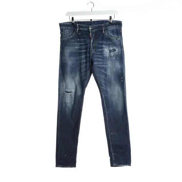 Jeans Straight Fit in Blau, Baumwolle, Dsquared